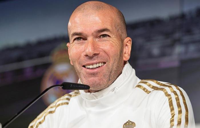 Zinedine Zidane, DT de Real Madrid. Foto: EFE