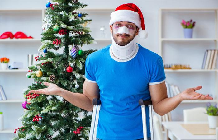 Los accidentes en Navidad son cada vez más frecuentes. Foto: Shutterstock