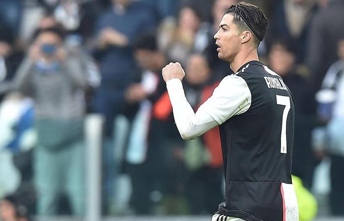 Cristiano Ronaldo, jugador de Juventus. Foto: EFE