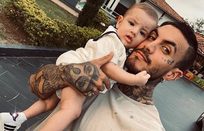 Mateo Carvajal tuvo a su primer hijo con la presentadora Melina Ramírez. Foto: Instagram