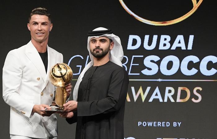 Cristiano Ronaldo gana el premio Globe Soccer -. Foto: Twitter