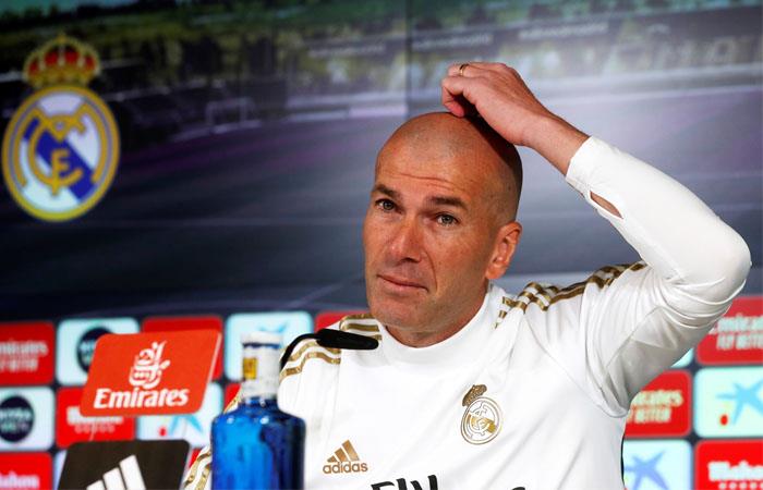 Zidane espera mejorar la imagen de su equipo en 2020. Foto: EFE