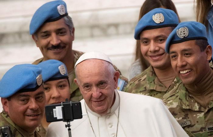 El Papa Francisco pidió evitar una confrontación. Foto: EFE
