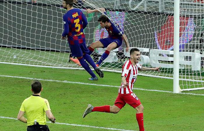 Atlético de Madrid está en la final de la Supercopa de España. Foto: EFE