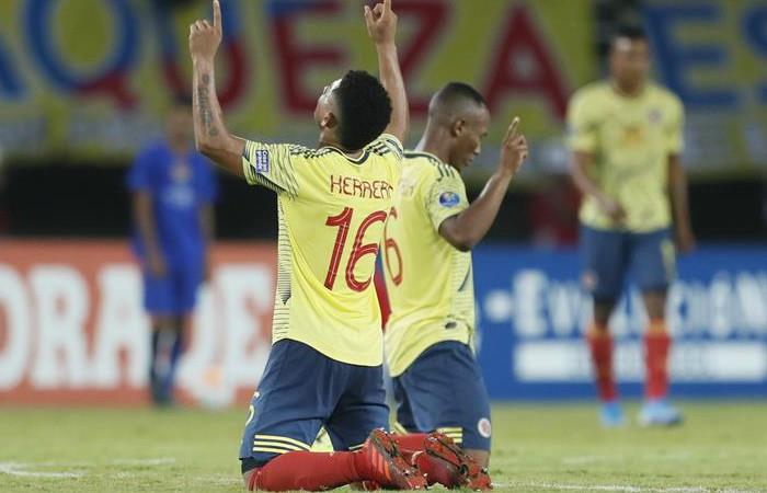 La Selección Colombia Sub23 disputará cuadrangular con Argentina, Brasil y Uruguay. Foto: EFE