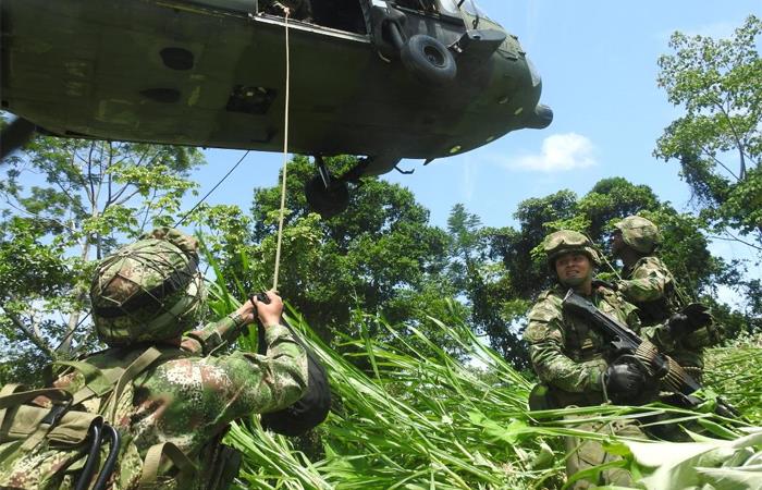 El servicio militar en Colombia es obligatorio para los mayores de 18 años. Foto: Twitter