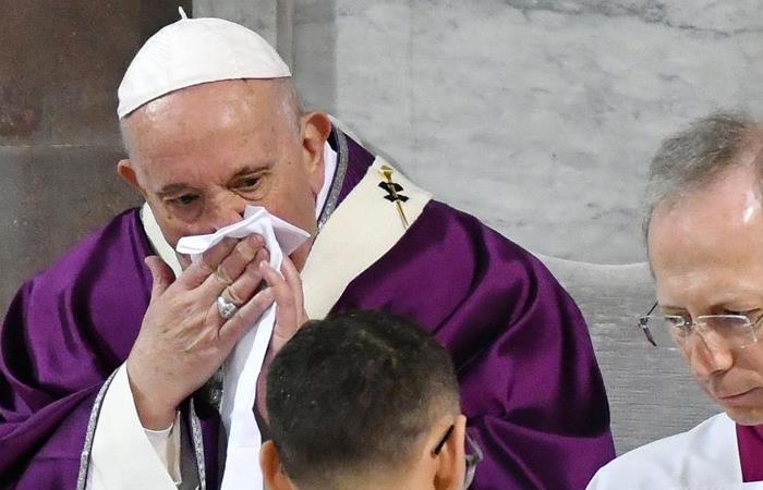 El papa Francisco durante una ceremonia católica. Foto: Twitter