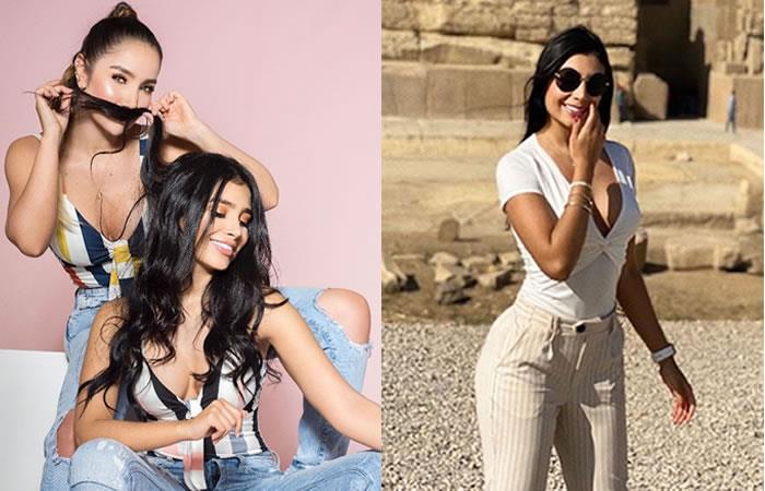 Ambas usan sus curvas para promocionar las prendas de ropa de la marca de Paola Jara. Foto: Instagram