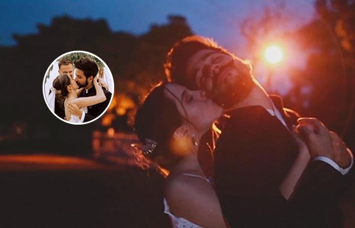 En el video parecen clips antes, durante y después de su boda. Foto: Instagram