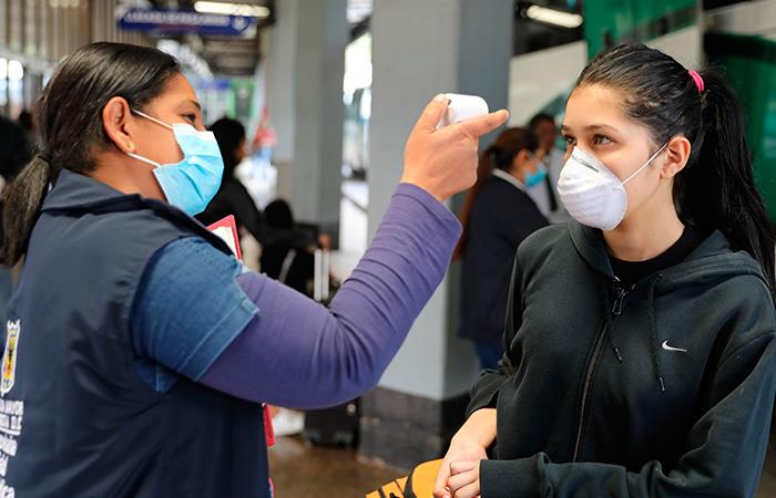 Colombia extrema las medidas para evitar la propagación del coronavirus en el país. Foto: EFE