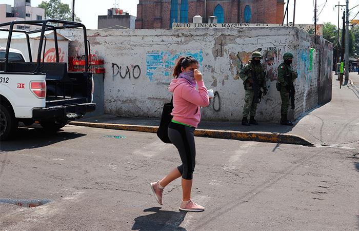 México podría tener una alta cifra de contagiados. Foto: EFE