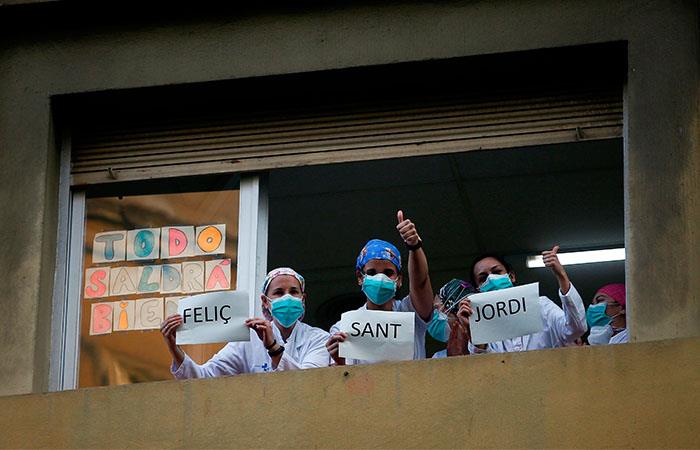 España empieza a retomar labores luego de superar el pico de la pandemia. Foto: EFE