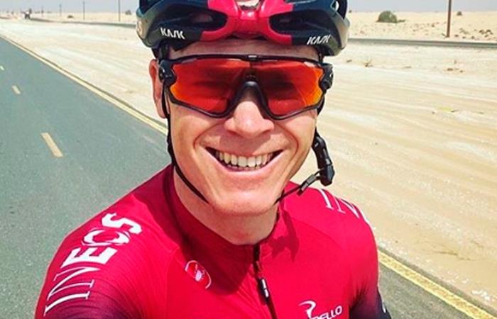 Chris Froome, ciclista del Team INEOS. Foto: Instagram