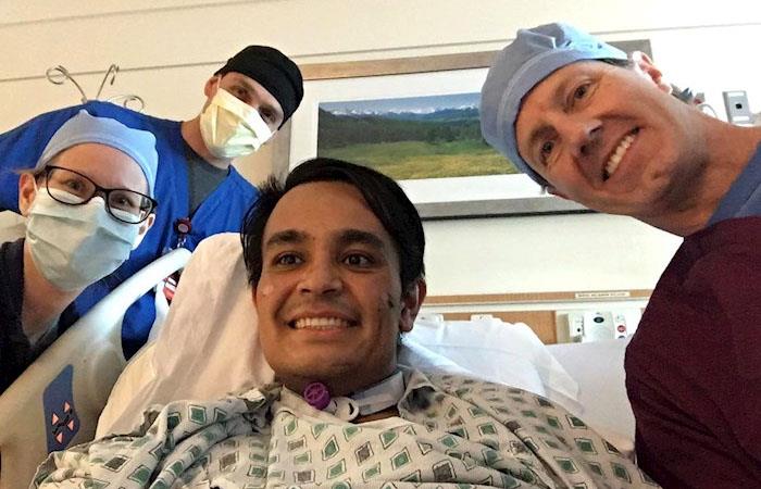 Rodrigo ya se encuentra libre del virus, y se recupere en un hospital de Estados Unidos. (). Foto: EFE