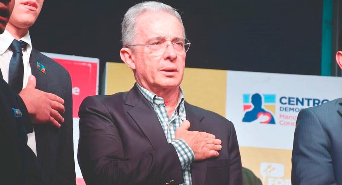 Álvaro Uribe, senador de la República. Foto: Instagram @alvarouribevelez