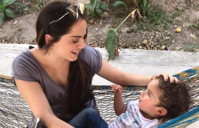 Emotivo reencuentro de Danna García y su hijo tras superar ...