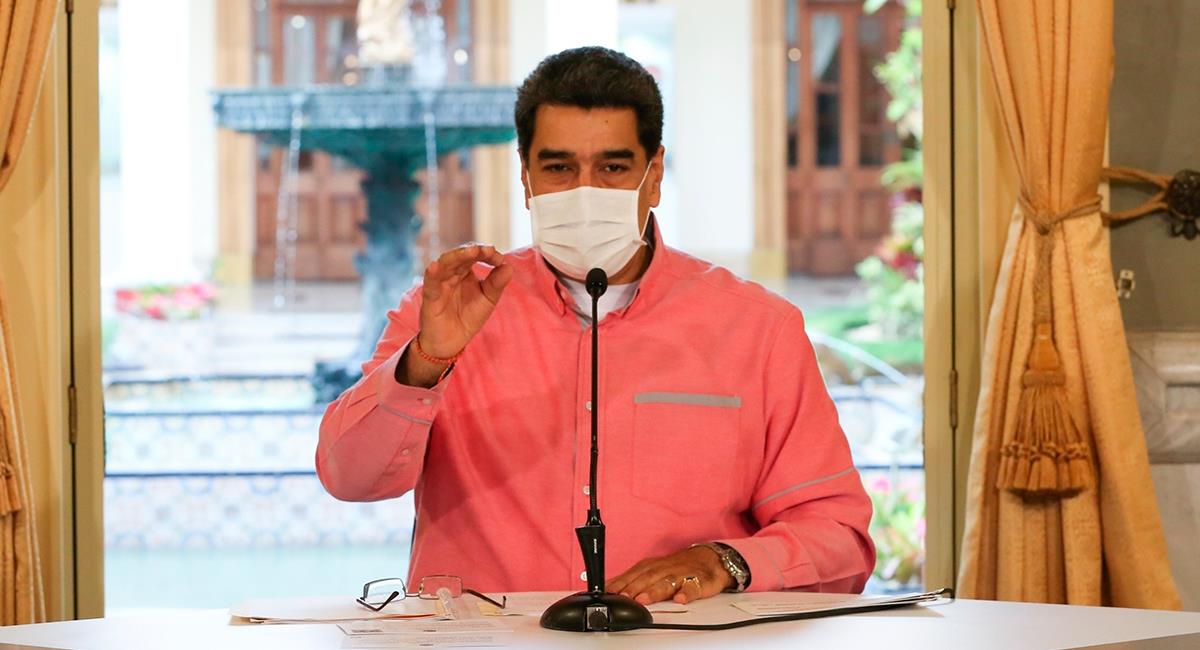 Nicolás Maduro volvió a decir que la mayoría de casos de en Venezuela son "importados". Foto: EFE