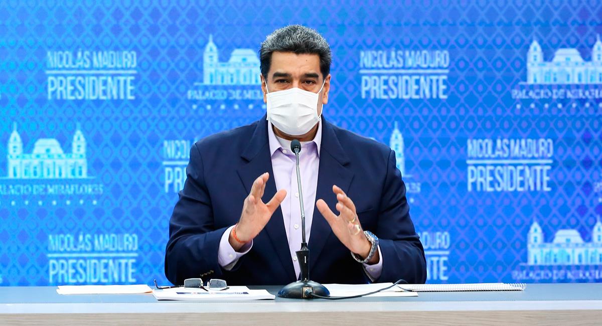 Nicolás Maduro flexibilizó la cuarentena para permitir que varios gremios reabrieran. Foto: EFE