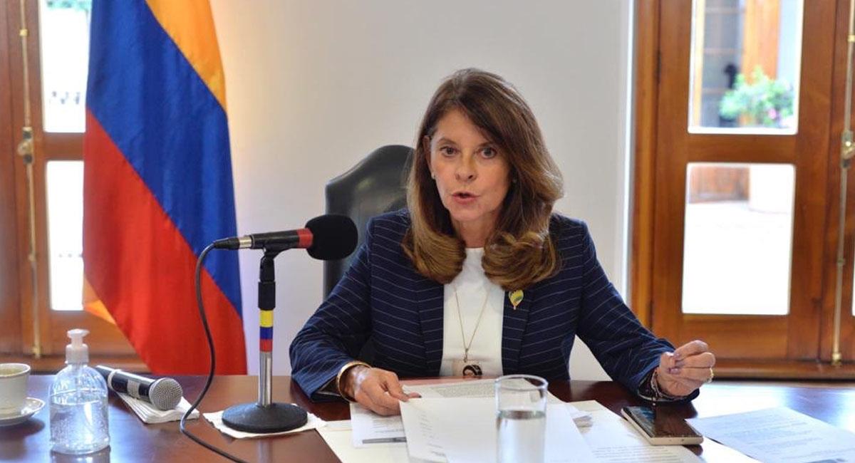 Marta Lucía Ramírez aseguró que los hechos son ajenos a ella como persona pública. Foto: EFE
