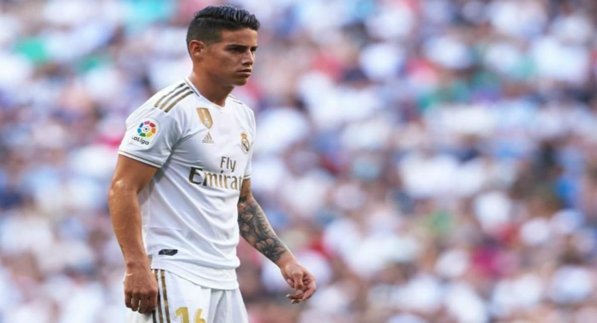 James será suplente en el Real Madrid. Foto: Instagram Prensa redes James Rodríguez.