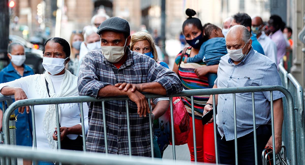 Brasil es el segundo país más afectado por el coronavirus. Foto: EFE