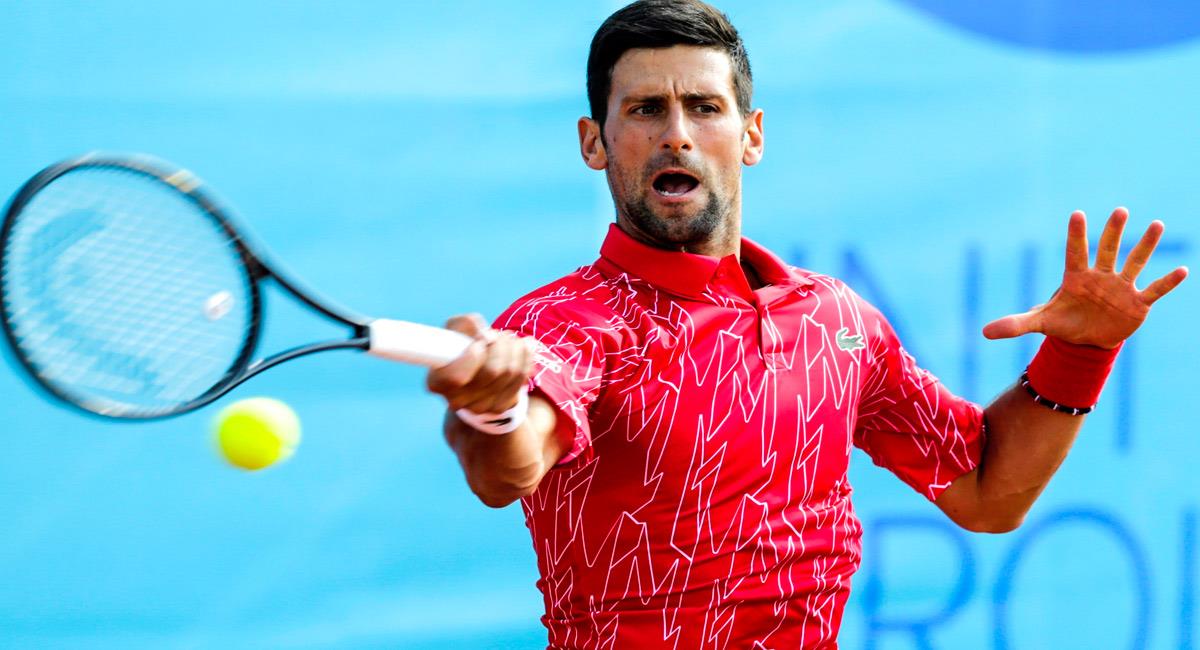 Novak Djokovic, jugador serbio de tenis. Foto: EFE