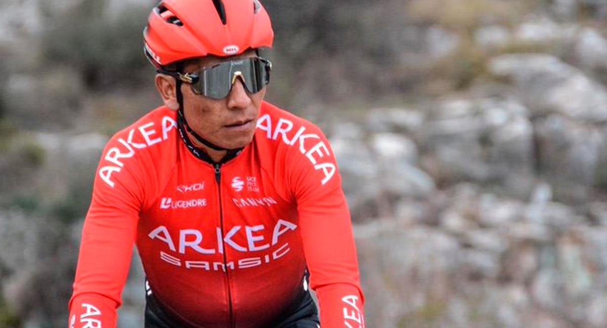 Nairo Quintana, ciclista colombiano. Foto: Prensa Arkea Samsic