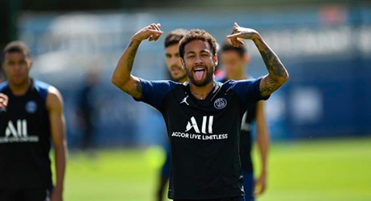 Neymar, jugador de PSG. Foto: Perfil oficial Instagram @neymarjr