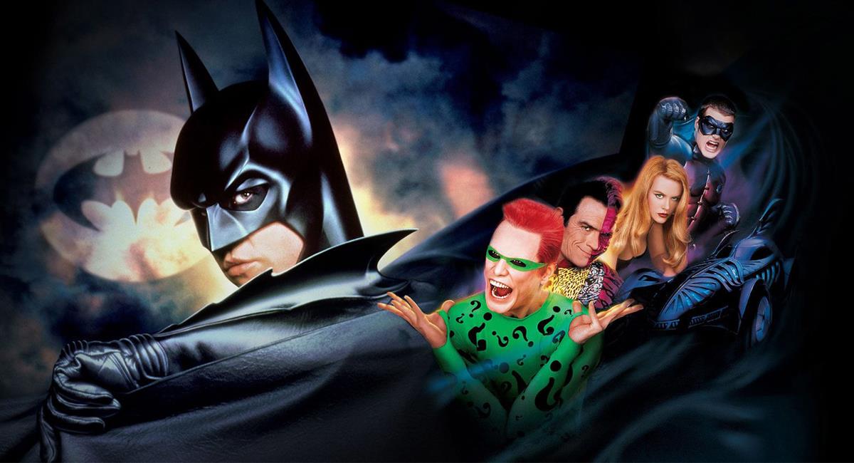 "Batman Forever" fue duramente criticada por su cambio de enfoque. Foto: Twitter @el7arte