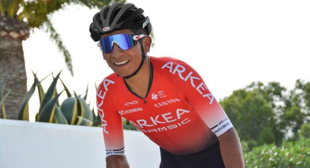 Formador de Nairo habló de las opciones de ganar el Tour de Francia. Foto: Twitter Prensa redes Team Arkéa Samsic
