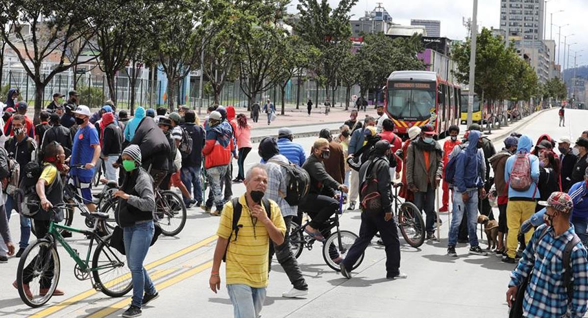 Autoridades distritales "no descartan la cuarentena total en la ciudad", debido a la ocupación de las UCI. Foto: EFE