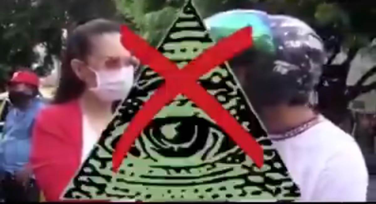 ¿Son los Illuminati los culpables de esta pandemia?. Foto: Twitter / Captura video