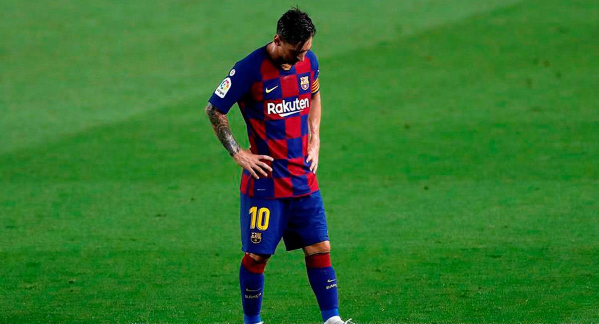 Lionel Messi, jugador de Barcelona. Foto: EFE