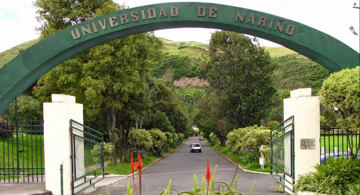 Entrada de la Universidad de Nariño, una de las más importantes de ese departamento. Foto: Universidad de Nariño