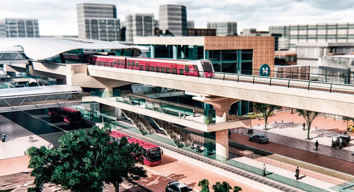 El Metro de Bogotá estaría listo en 2028. Foto: Twitter @MetroBogota