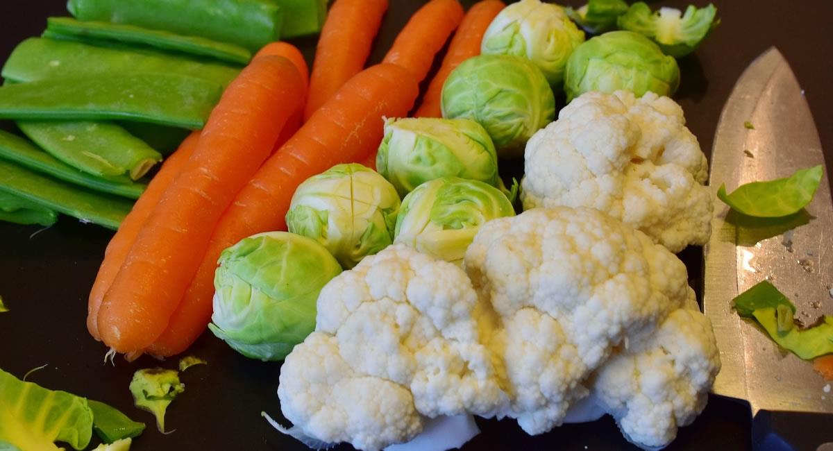 Los vegetales son una excelente opción para sustituir los carbohidratos. Foto: Pixabay