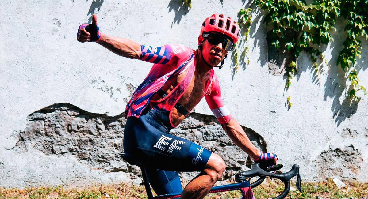 Rigoberto Urán estará en el Critérium del Dauphiné. Foto: Twitter @EFprocycling