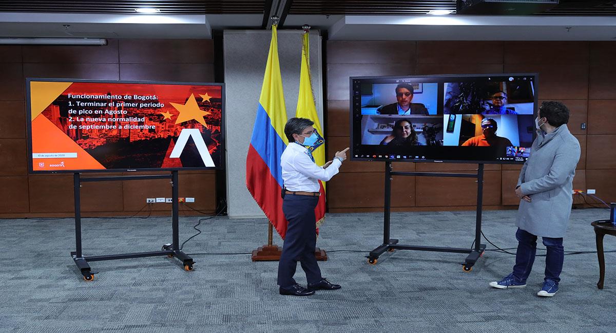 Claudia López anunció importantes medidas en la capital. Foto: Alcaldía Mayor de Bogotá