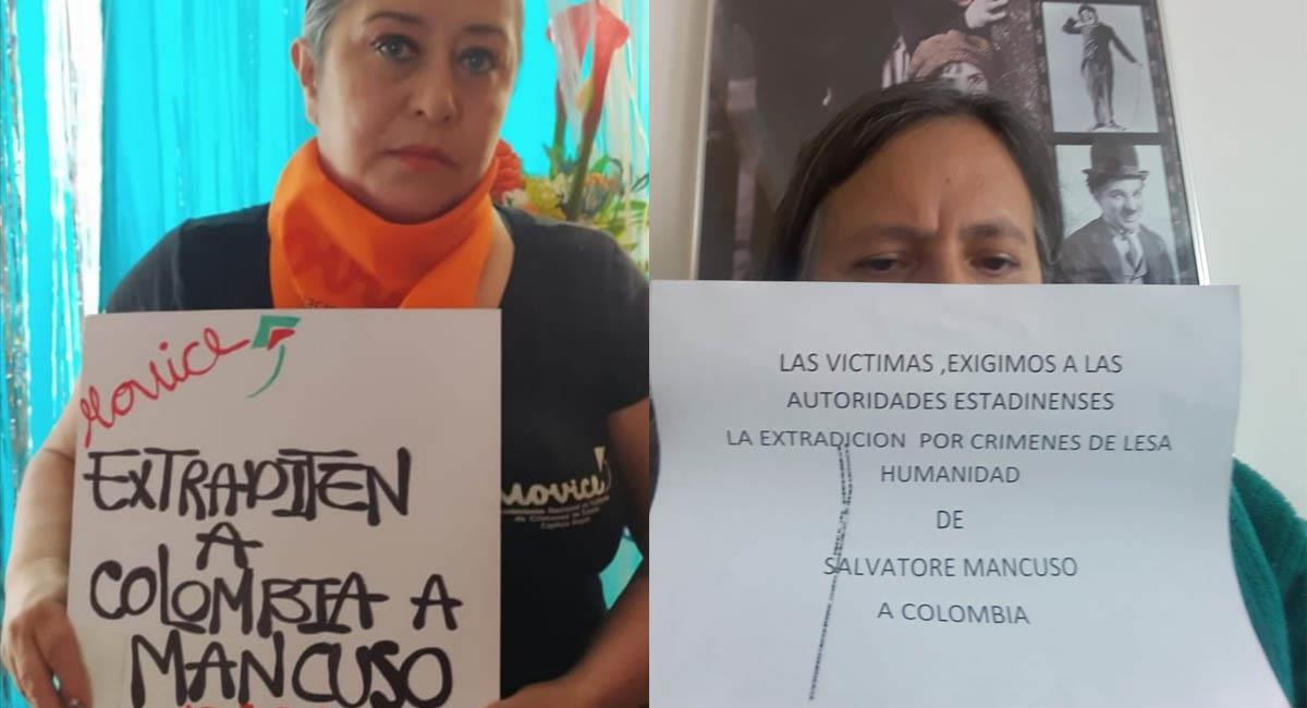 En redes sociales, las víctimas de Mancuso piden su extradición a Colombia. Foto: Twitter / @Movicecol