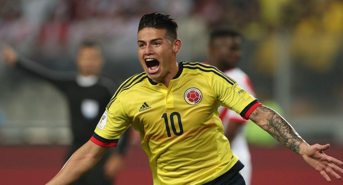 James aseguró que es el mejor jugador colombiano de la historia. Foto: Twitter Prensa redes James Rodríguez.