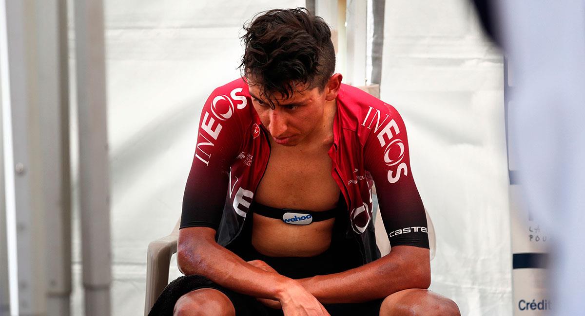 Egan Bernal puede no defender su título de campeón del Tour de Francia. Foto: EFE