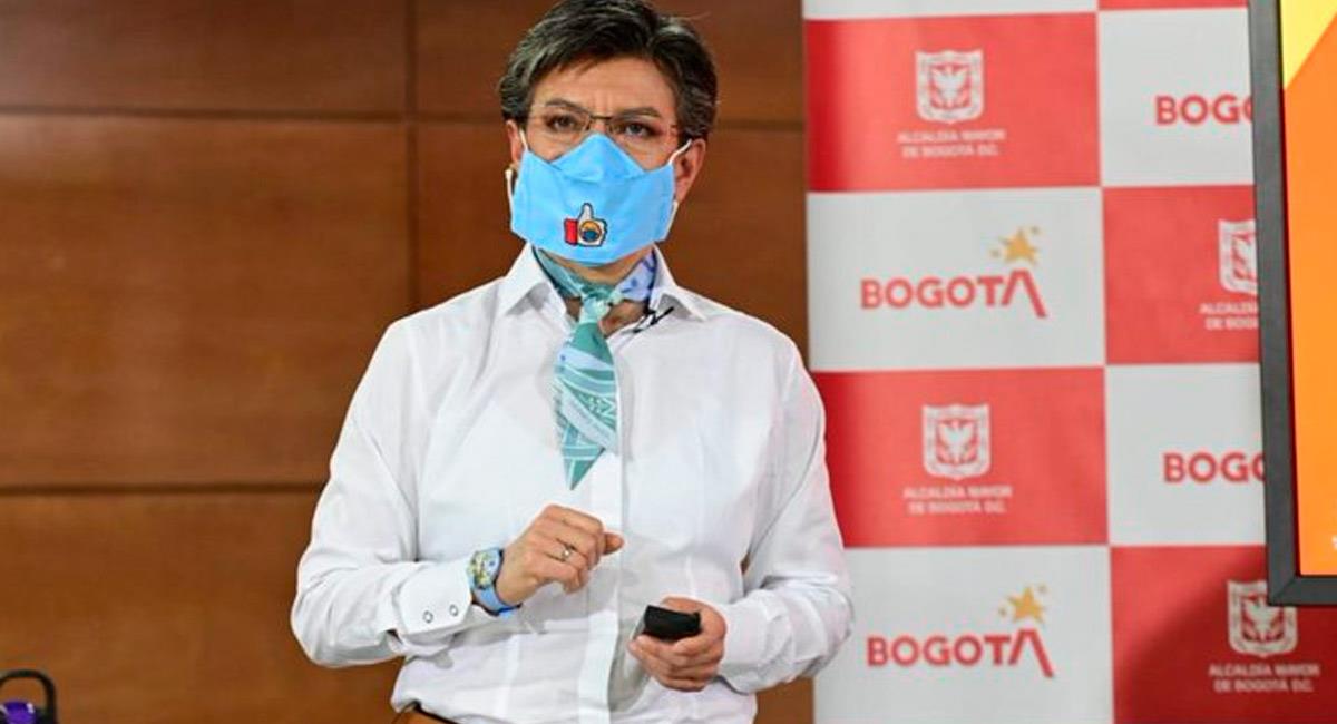 Claudia López, alcaldesa de Bogotá. Foto: Twitter @Bogota
