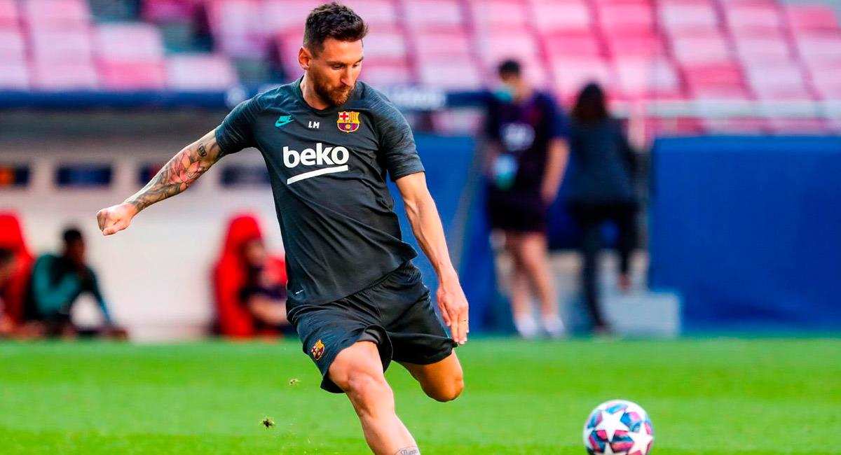 Lionel Messi saldría del equipo catalán. Foto: EFE