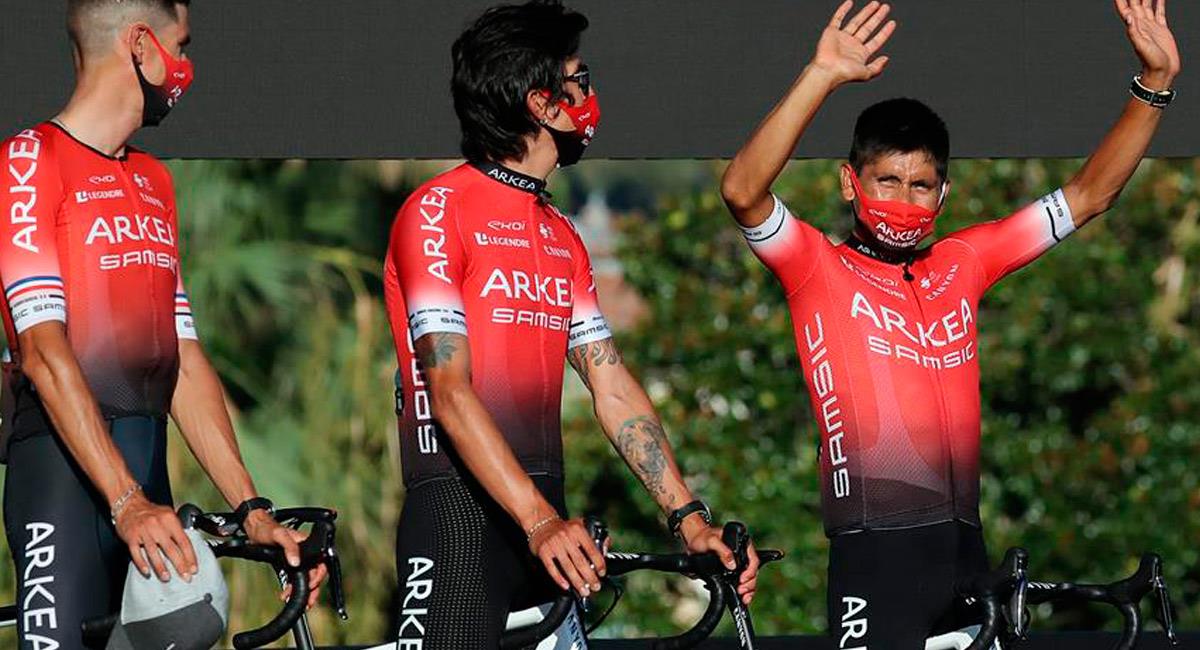 Nairo Quintana liderará al Arkea Samsic en el Tour de Francia. Foto: EFE