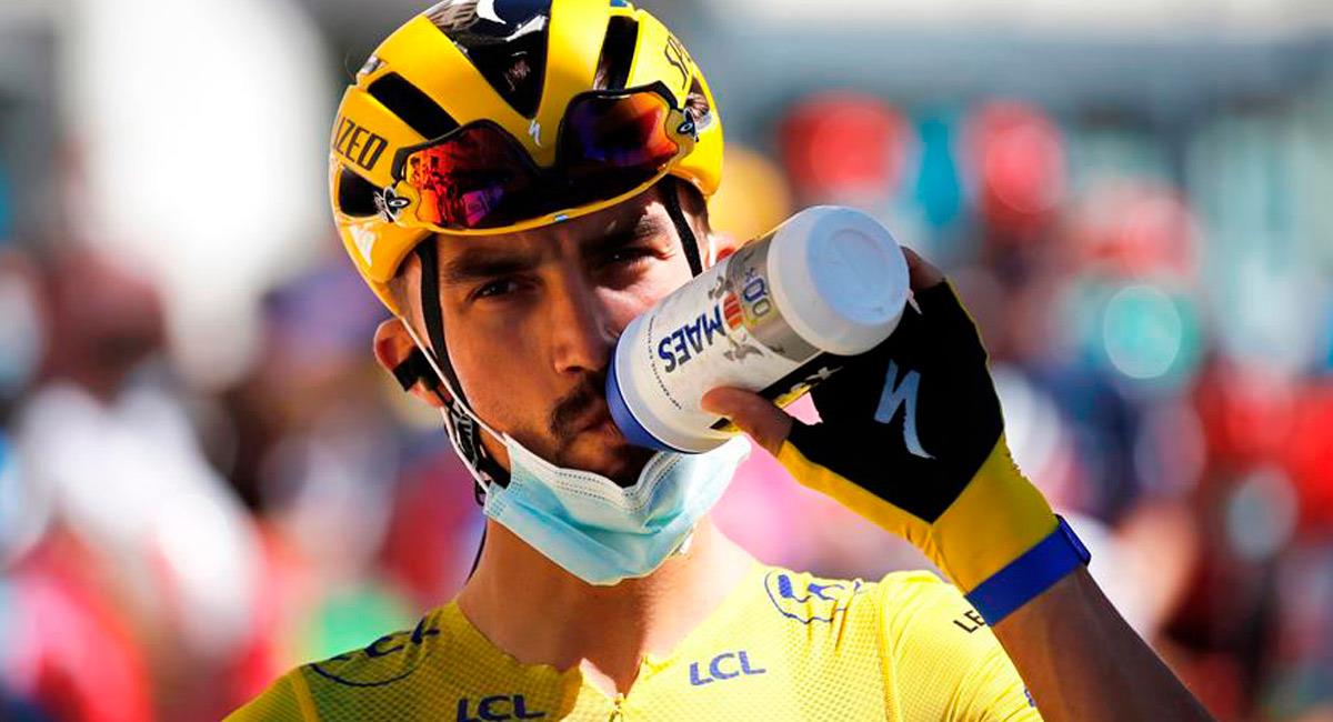 Julian Alaphillipe deja de ser el líder del Tour de Francia 2020. Foto: EFE