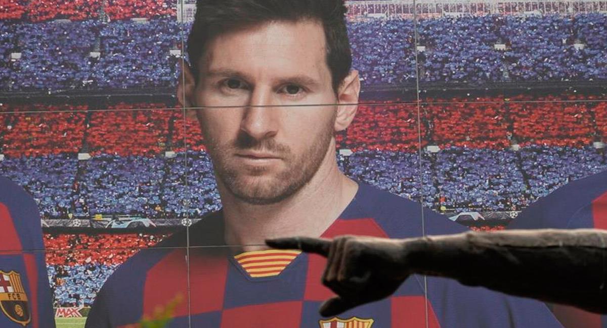 Lionel Messi y su supuesta salida de Barcelona. Foto: EFE