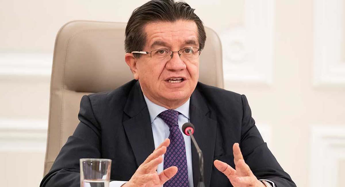 Fernando Ruiz Gómez, ministro de Salud de Colombia. Foto: Presidencia Colombia