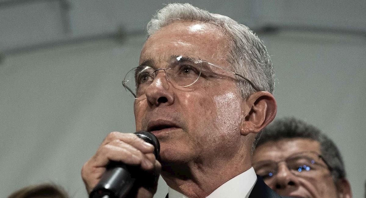 Álvaro Uribe, expresidente de Colombia (2002-2010). Foto: EFE