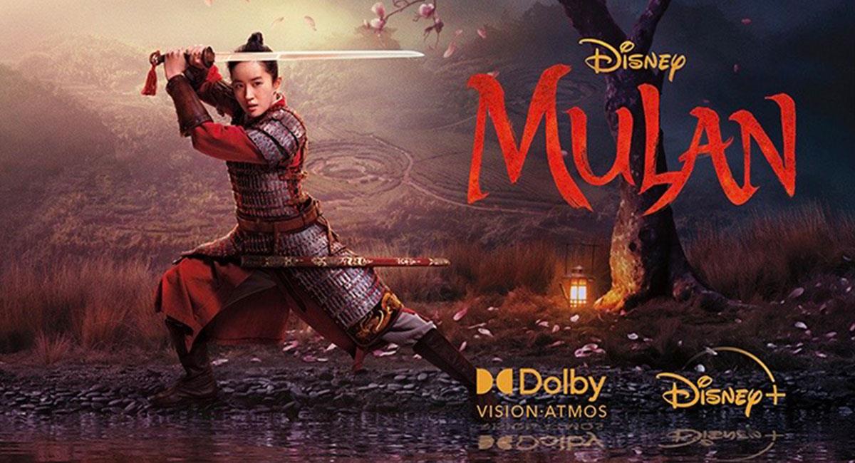 "Mulan" tuvo que estrenarse en Disney+ por la pandemia del coronavirus. Foto: Twitter @DisneysMulan