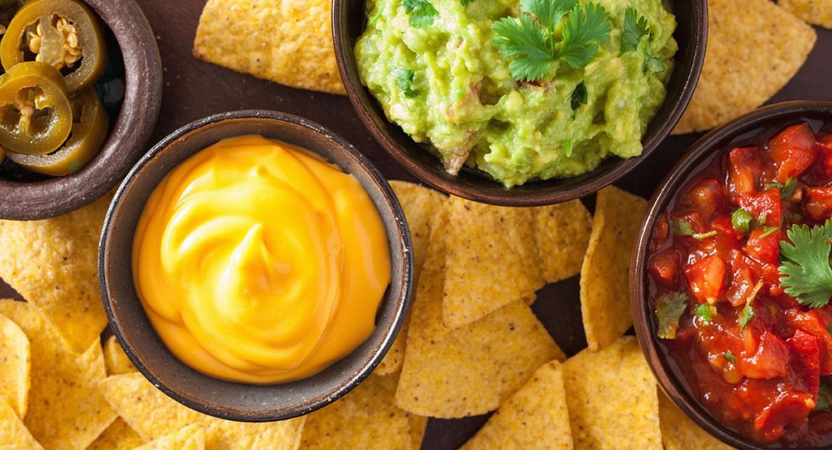 Las salsas siempre serán un complemento ideal para tus papas ó nachos. Foto: Shutterstock